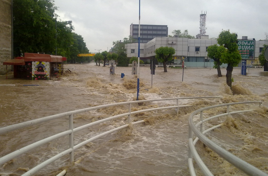 DZ Doboj tokom poplava 2